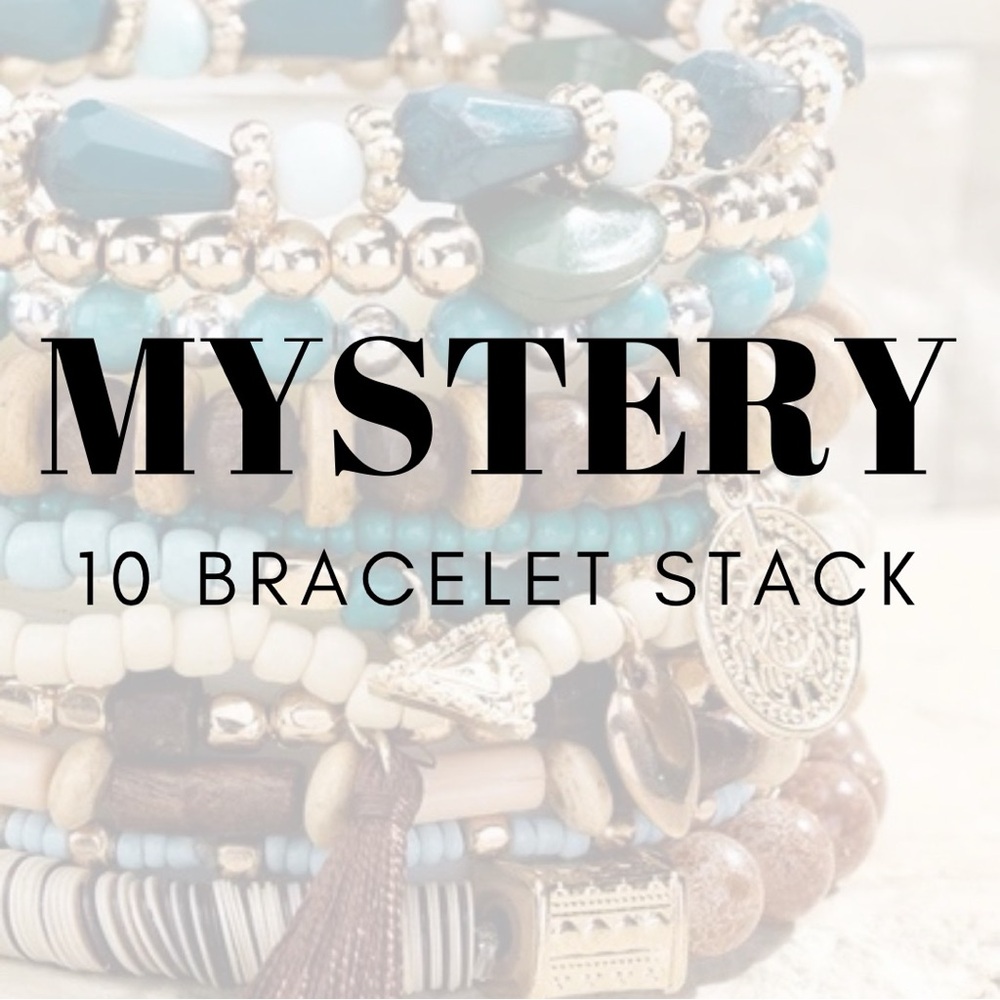 MYSTERY Beaded Bracelet Stack